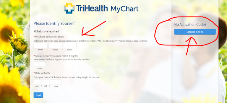 Sign Up Now - TriHealth MyChart